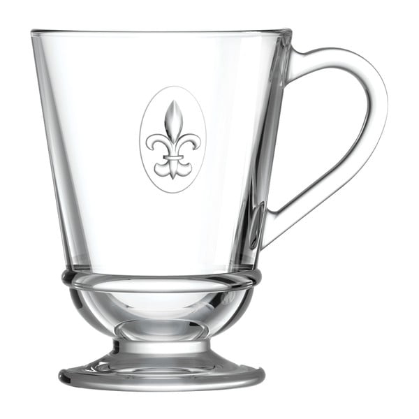 Стъклена чаша с дръжка Fleur, 280 ml - La Rochére