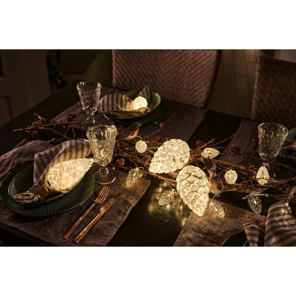 Коледна светлинна украса брой крушки 8 бр. дължина 120 cm Celina – Sirius-image-2