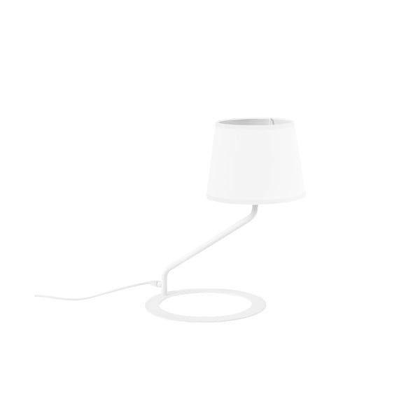 Бяла настолна лампа Shade - CustomForm