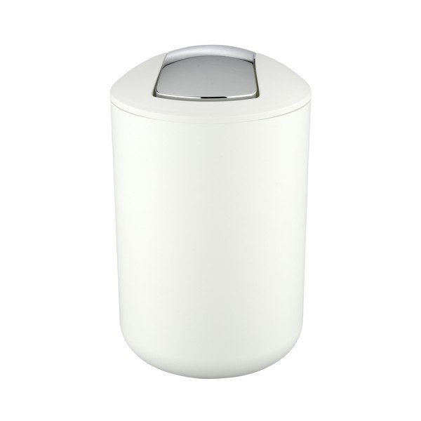 Бяло пластмасово кошче за боклук 6,5 l Brasil – Wenko-image-2