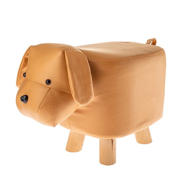 Бежова детска табуретка Dog – Dakls