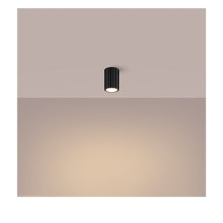 Черно осветително тяло за таван Gleam – Nice Lamps