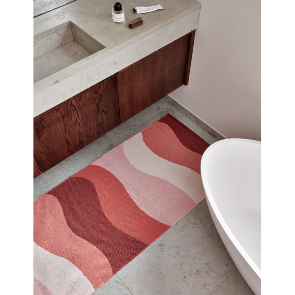 Червен килим за открито и закрито 70x100 cm Urvi Fire – Pappelina-image-3
