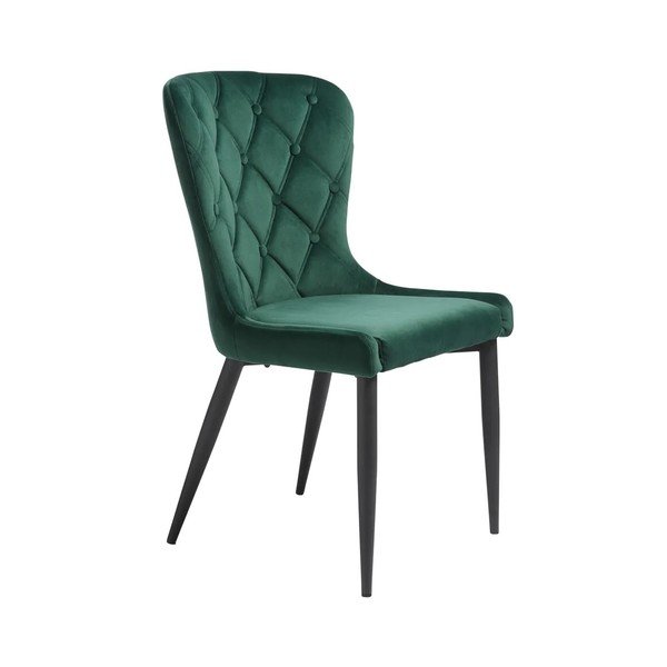 Зелен кадифен трапезен стол Granby – Unique Furniture