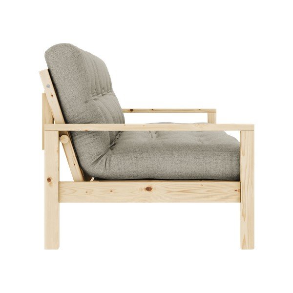 Бежов ленен разтегателен диван 205 cm Knob - Karup Design-image-4