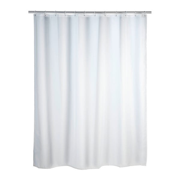 Бяла завеса за душ , 180 x 200 cm - Wenko