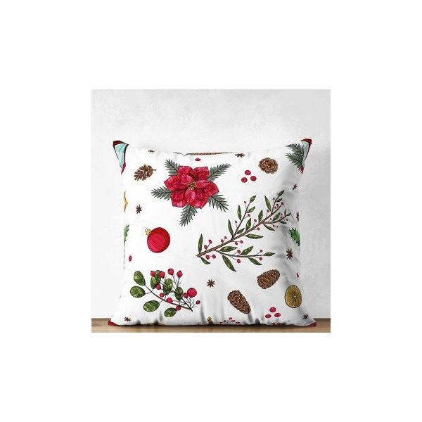 Калъфка за възглавница с коледен мотив 43x43 cm Merry Christmas – Mila Home-image-2