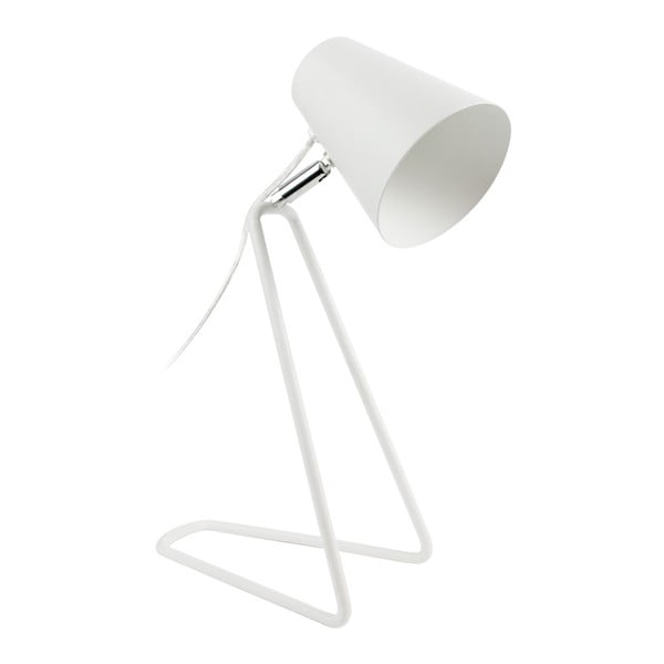 Бяла настолна лампа Zed - Le Studio