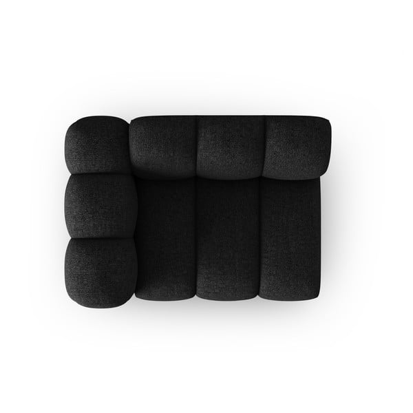 Черно-антрацитен модулен диван (ляв ъгъл) Lupine – Micadoni Home-image-2