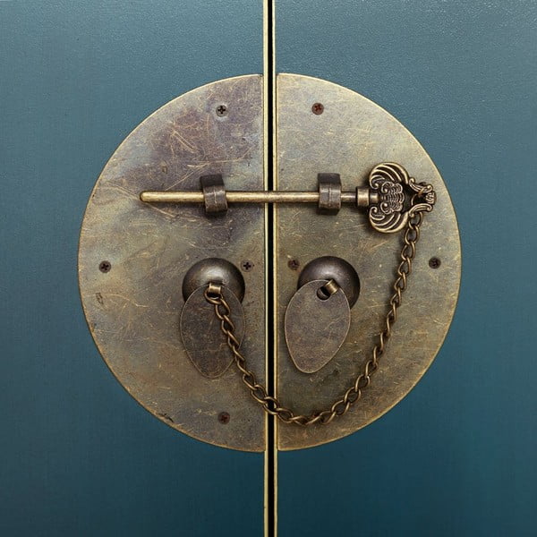 Синьо  шкафче 63x131 cm Oriente – Ixia-image-3