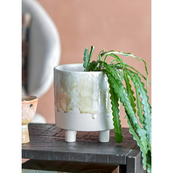 Покритие за кашпа от каменна керамика ø 15,5 cm Imoa – Bloomingville-image-1