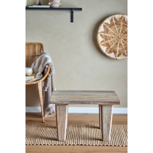 Масичка за кафе в естествен цвят 60x60 cm Riber – Bloomingville-image-1