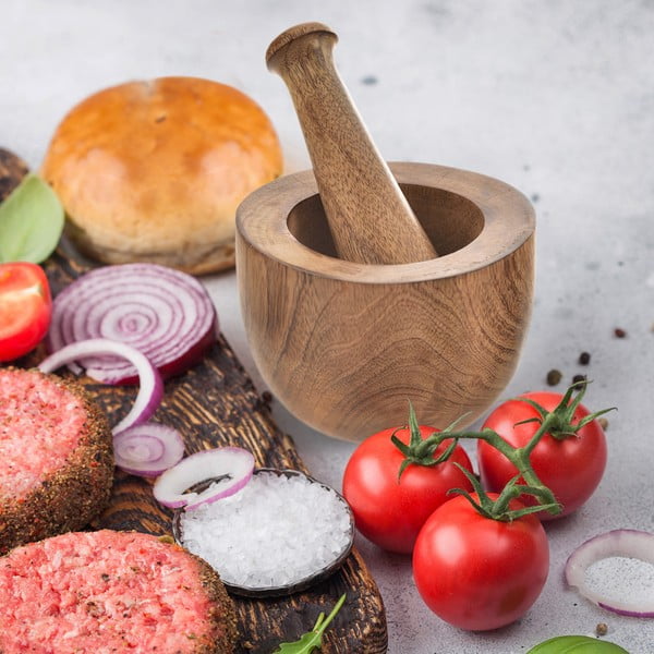 Дървено хаванче за чесън Mango - Orion-image-1