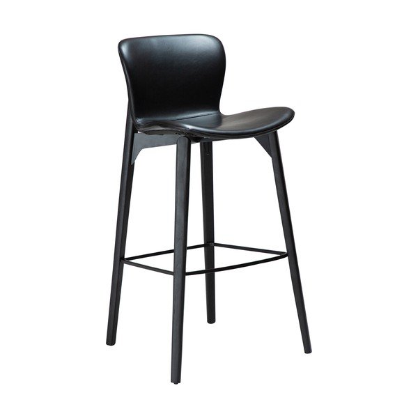 Черен бар стол (височина на седалката 68 cm) Paragon – DAN-FORM Denmark