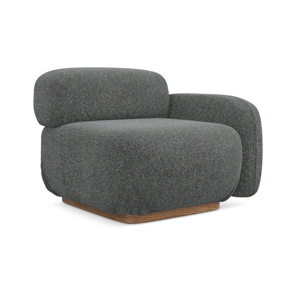 Сив модул за диван (десен ъгъл) Ailani – Makamii-image-1