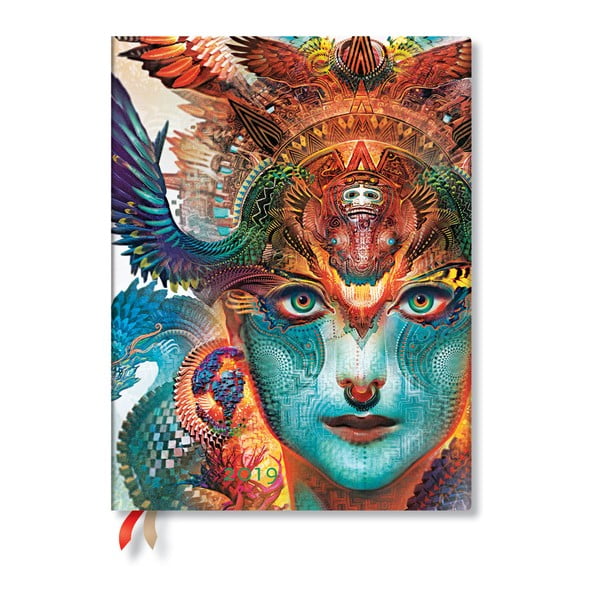 2019 Дневник Dharma Dragon, 18 x 23 cm - Paperblanks