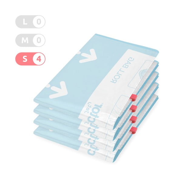 Вакуумни торбички в комплект от 4 броя Roll Up S – Compactor-image-1