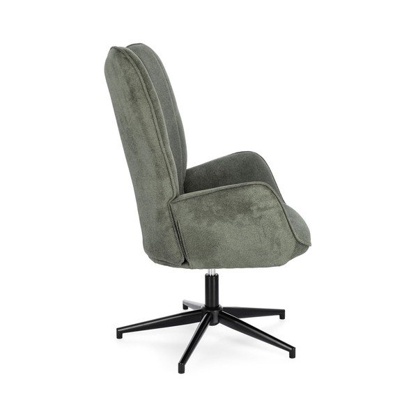 Зелено въртящо се кресло Inas – Bizzotto-image-3