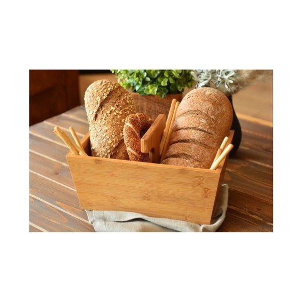 Bambusový košík na pečivo Bambum Bucket, 22 x 29 cm-image-2