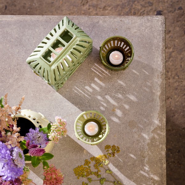 Керамичен свещник Orangery - Kähler Design-image-2