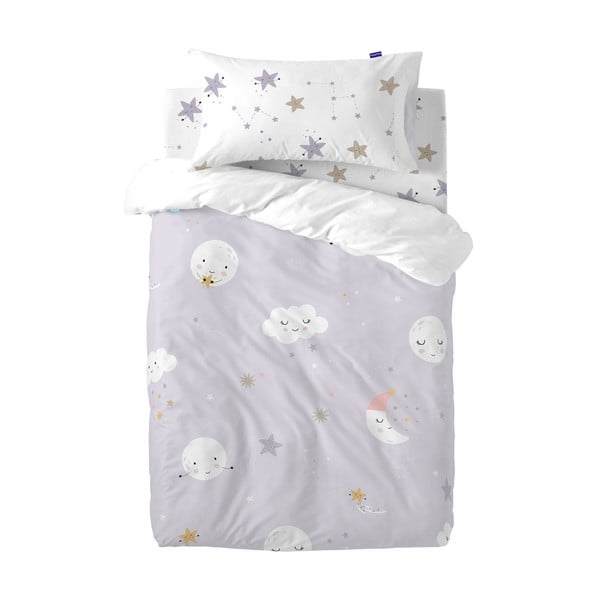 Памучно спално бельо за детско легло 100x120 cm Moons - Moshi Moshi