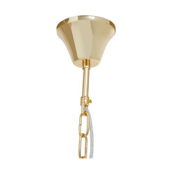 Метално висящо осветително тяло  в златист цвят Glamour – Premier Housewares-image-3