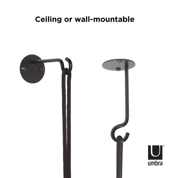 Керамична висяща стенна саксия за цветя ø 15 cm Bolo – Umbra-image-4