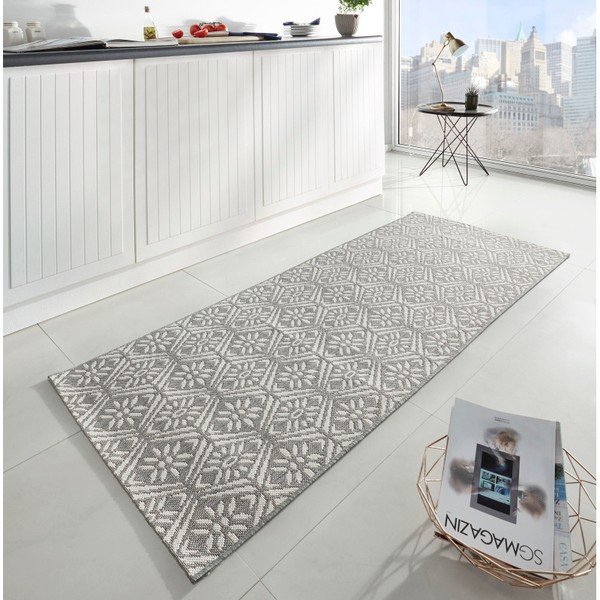 Сиво-бял мокет , 80 x 200 cm Soho - Zala Living-image-1