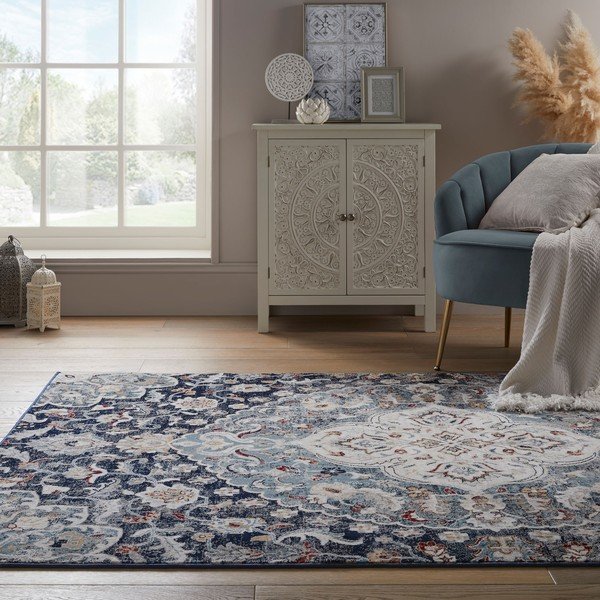Тъмносин килим , 160 x 230 cm Jaleh - Flair Rugs-image-1