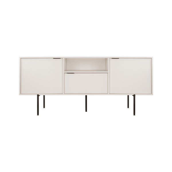 Сиво-бежова маса за телевизор 180x79x50 cm Bau – noo.ma-image-2