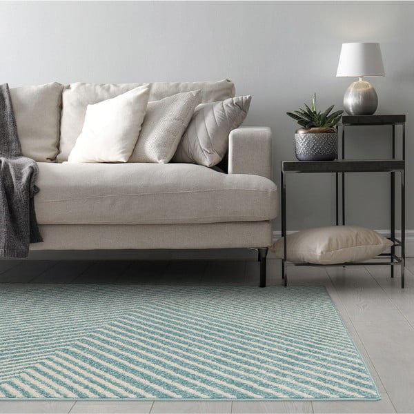 Сиво-син килим 120x170 cm Muse Blue Cross – Asiatic Carpets-image-1