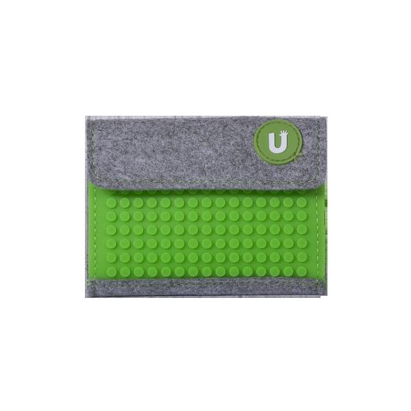 Pixel портфейл сив/зелен - Pixel bags