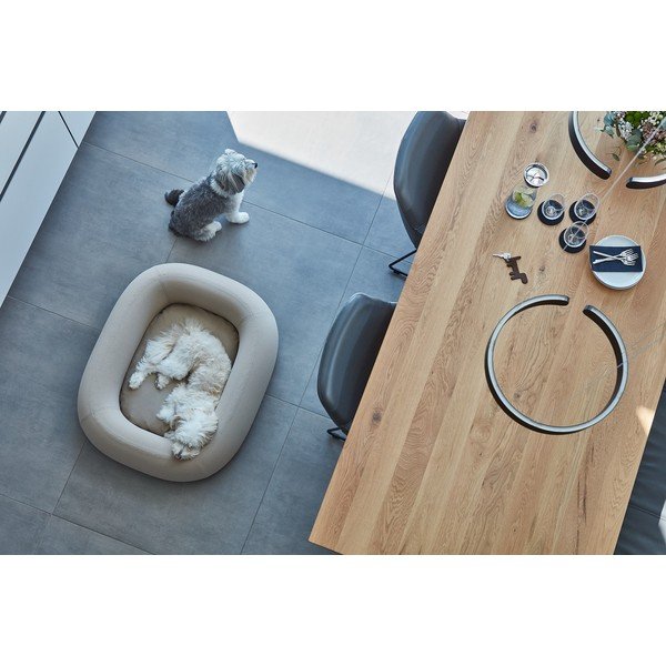 Светлокафяво легло за куче 76x93 cm Barca Taupe S/M – MiaCara-image-3