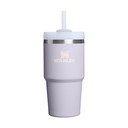 Термос със сламка от неръждаема стомана в цвят лавандула 600 ml Quencher H2.O FlowState™ Tumbler Purple Dust – Stanley