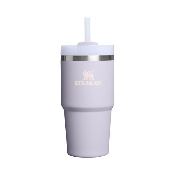 Термос със сламка от неръждаема стомана в цвят лавандула 600 ml Quencher H2.O FlowState™ Tumbler Purple Dust – Stanley