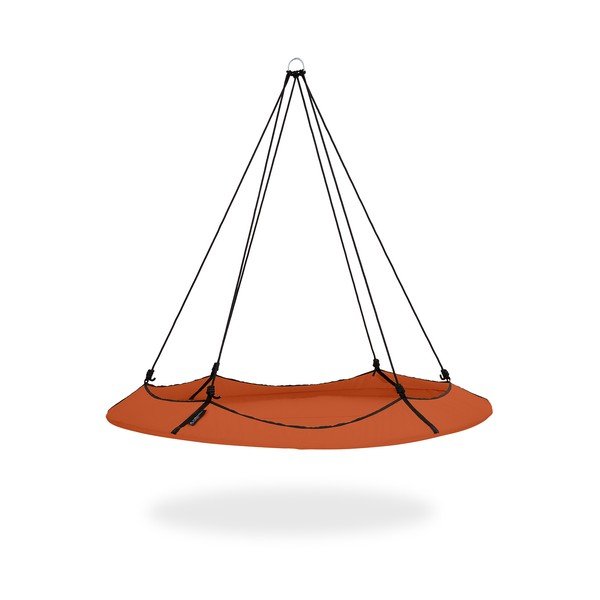 Оранжева градинска люлка със стойка - Hangout Pod-image-3