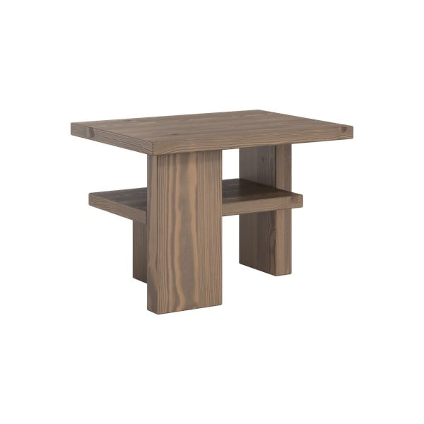 Странична масичка от масивен бор 34x45 cm Japan – Karup Design-image-3