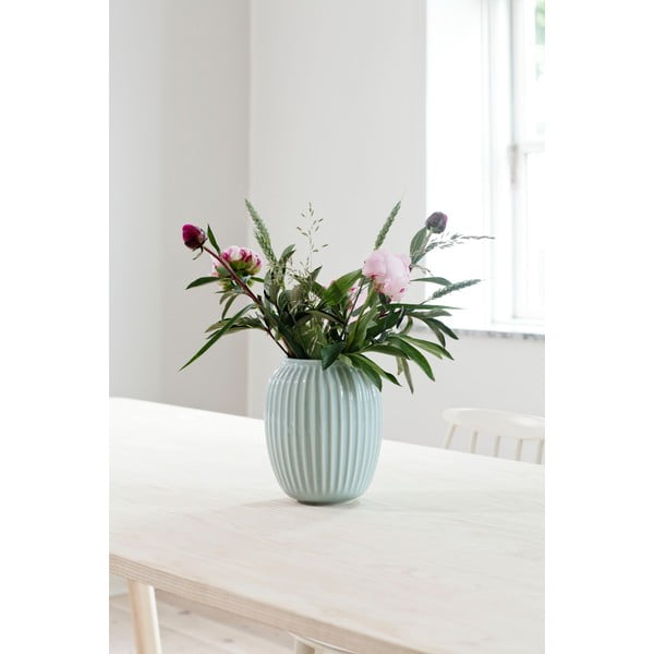 Ментовосиня ваза от камък Hammershoi, ⌀ 16,5 cm - Kähler Design-image-2