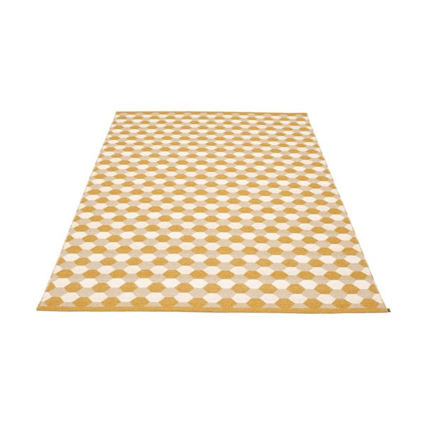 Килим за открито и закрито в цвят жълта охра 180x275 cm Dana Ochre – Pappelina
