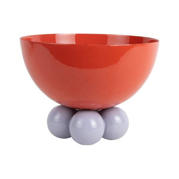 Червена желязна купа ø 26 cm Double Funky – PT LIVING