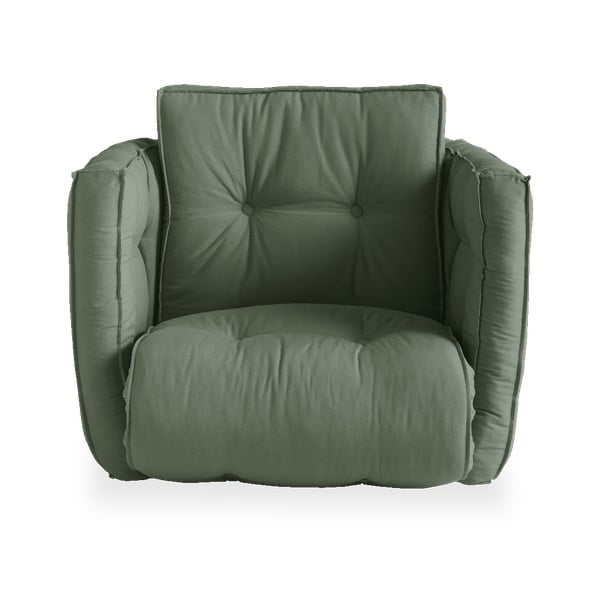 Променлив фотьойл Dice Olive Green - Karup Design