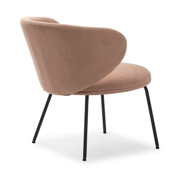 Светлорозово кресло Rush – Marckeric-image-3