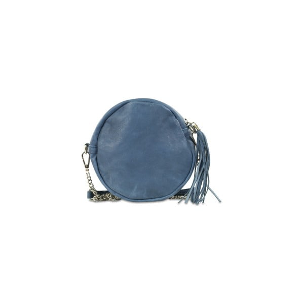Синя кожена чанта Prunelle - Infinitif