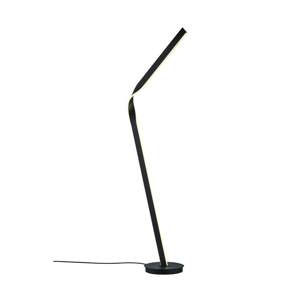 Черна LED подова лампа с метален абажур (височина 181 cm) Cicenza – CINQUE