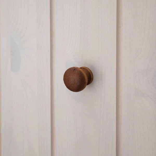 Бял комплект за коридор от масивен бор 55x100x2 cm Anita – Støraa-image-4