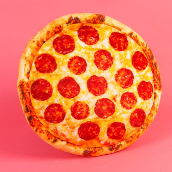 Възглавница Fast Food Pizza, ⌀ 37 cm - Just 4 Kids