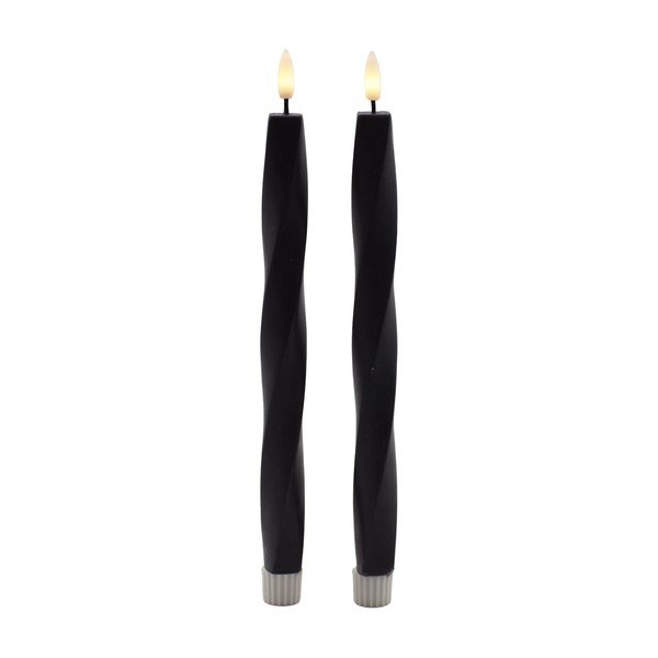 LED свещи в комплект 2 бр. на батерии (височина 26 cm) Sille Twist – Sirius