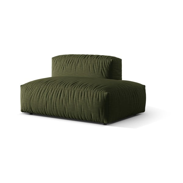 Зелен модул за диван (десен ъгъл) Martina – Micadoni Home-image-1