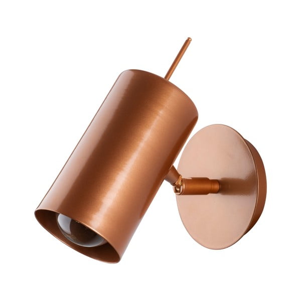 Стенна лампа в меден цвят, височина 16 cm Geo - Squid Lighting-image-2