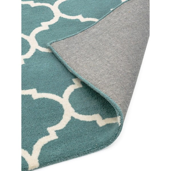 Син ръчно изработен вълнен килим 160x230 cm Albany – Asiatic Carpets-image-4